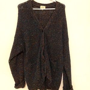 Wilfred Wool Oversized Cardigan
